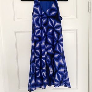 Blue Tie Dye Calvin Klein Dress
